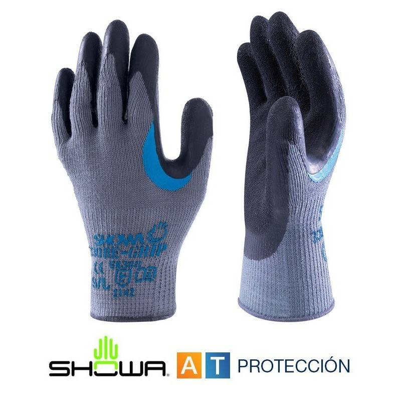 Guantes Showa 330 látex con refuerzo