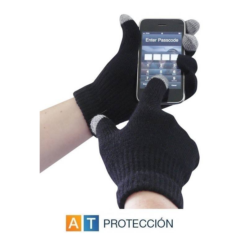 Guantes de punto para pantallas táctiles