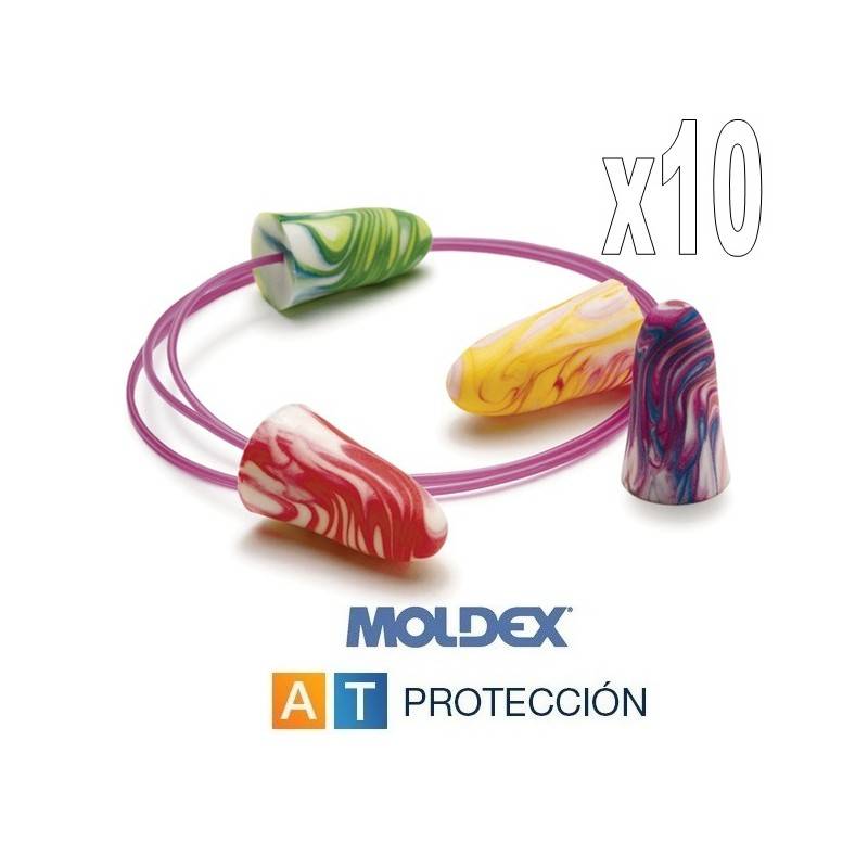 Pack 10 pares tapones moldex 7801