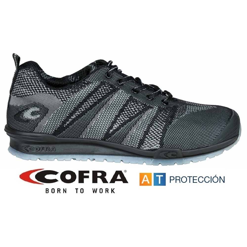  COFRA Zapatos de trabajo resistentes a productos químicos,  calzado antideslizante al vapor con puntera de seguridad compuesta y parte  superior repelente al agua, talla 5.5 : Deportes y Actividades al Aire