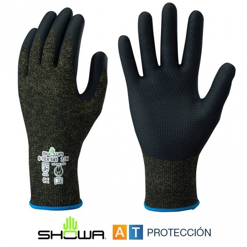 Guantes anticorte nivel 5 SHOWA S-TEX 581