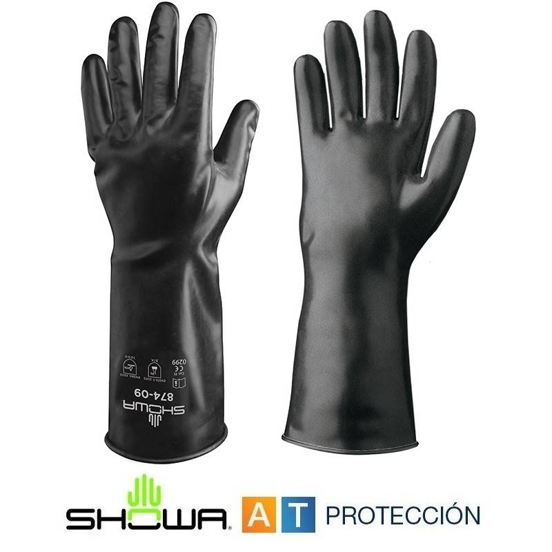 Guantes de butilo Showa 874