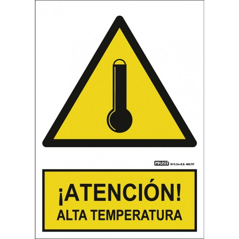 ¡ATENCIÓN! ALTA TEMPERATURA A4 Y A3