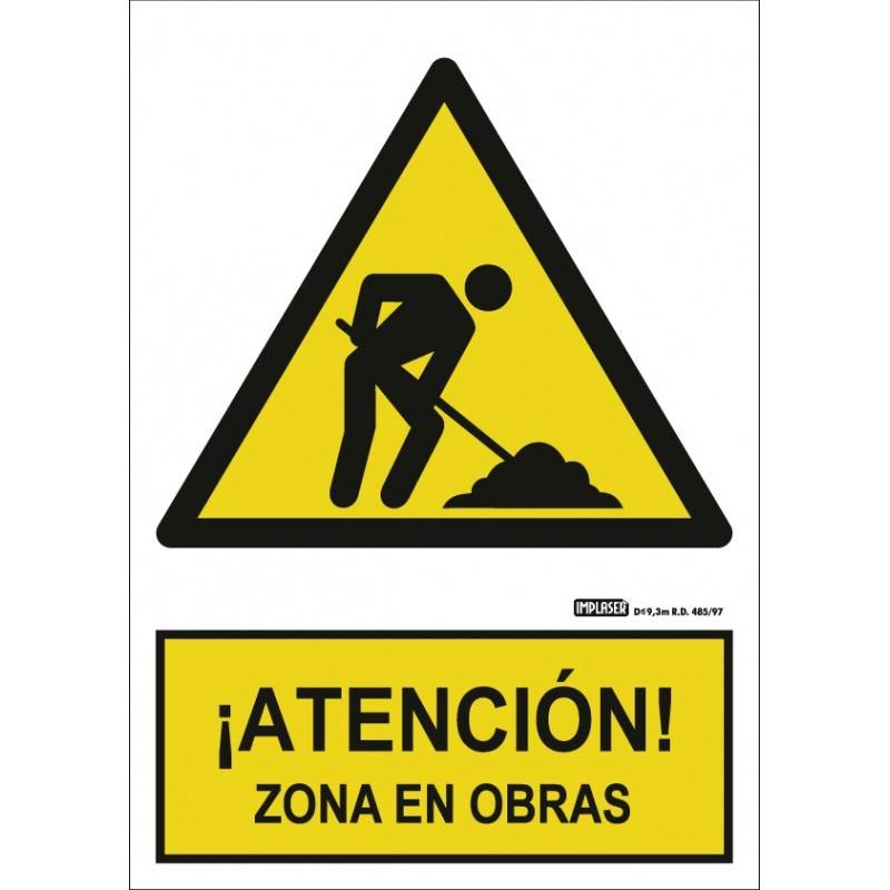 ¡ATENCIÓN! ZONA DE OBRAS