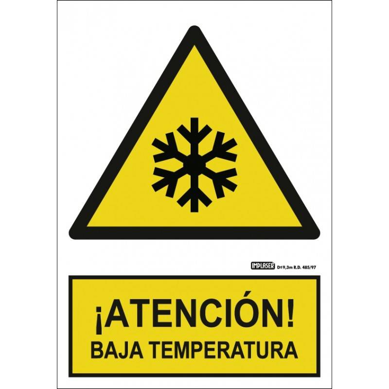 ¡ATENCIÓN! BAJA TEMPERATURA A4 Y A3