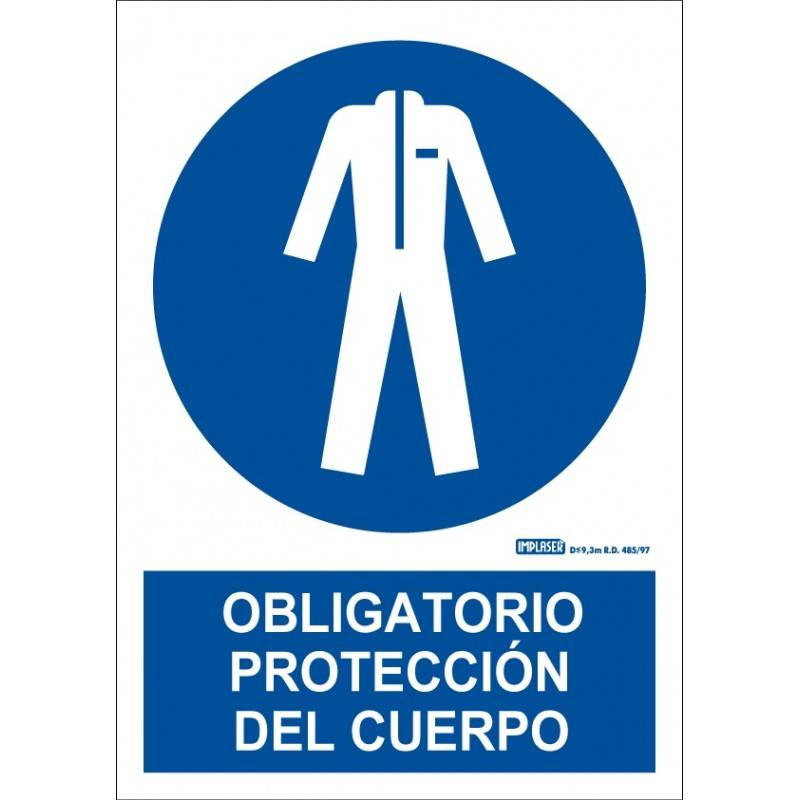 PROTECCIÓN OBLIGATORIA DEL CUERPO A4 Y A3