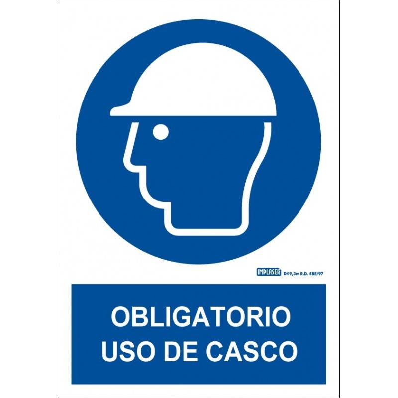 ES OBLIGATORIO EL USO DEL CASCO A4 Y A3