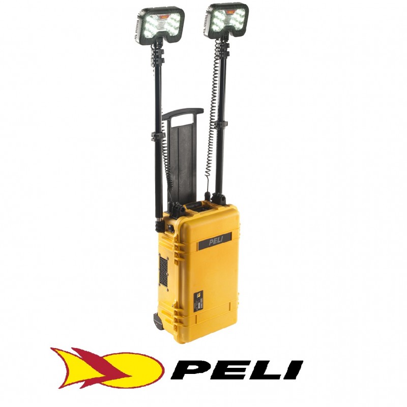 Sistema de alumbrado de area remoto Peli Lighting