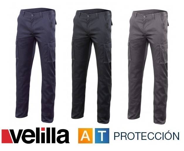 Pantalón elástico Stretch Velilla 103002S, Pantalones Velilla