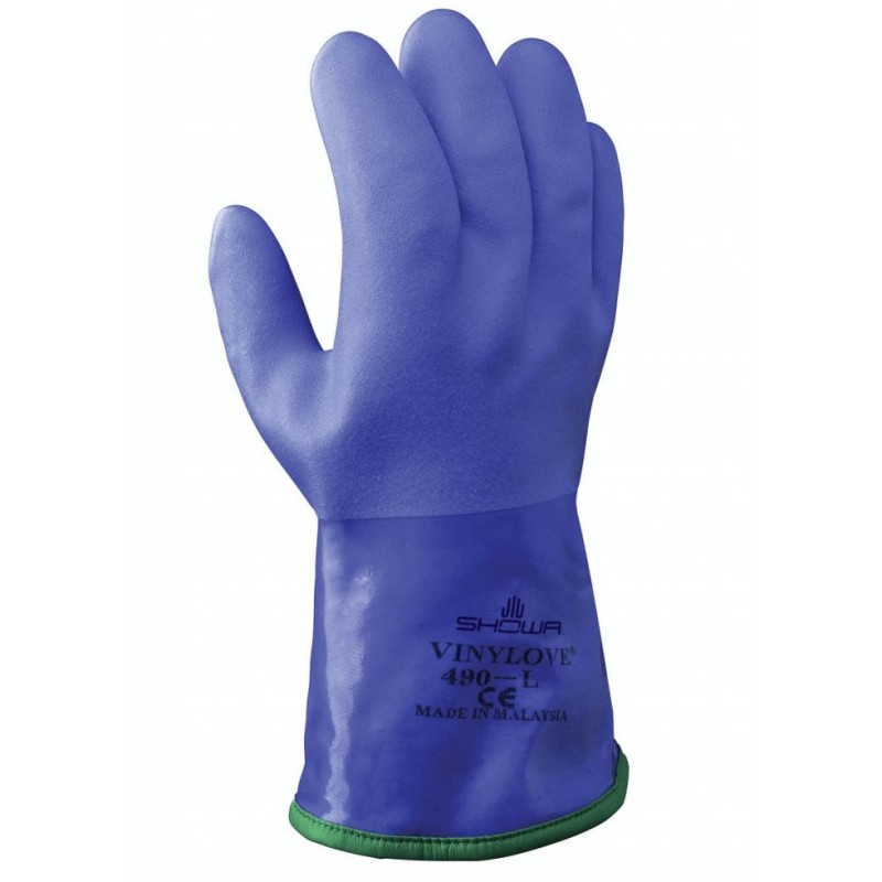 Guantes PVC triple baño Showa 490