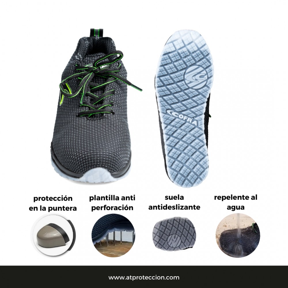 Zapato de seguridad Cofra Nuvolari S3, comprar online