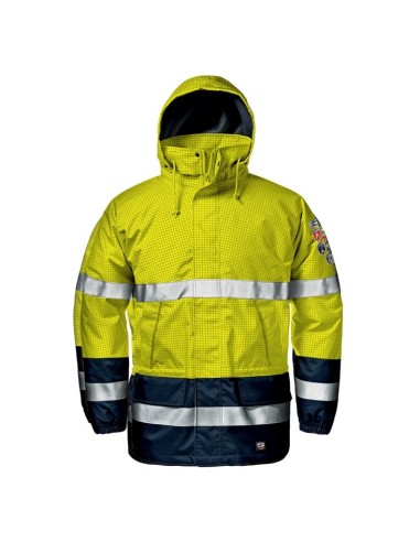 Parka ignífuga y antiestática de alta visibilidad SIR SAFETY MICROLINES MC6044