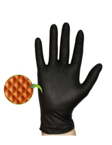 Guante Rubberex Gentle Grip nitrilo negro - AT PROTECCIÓN