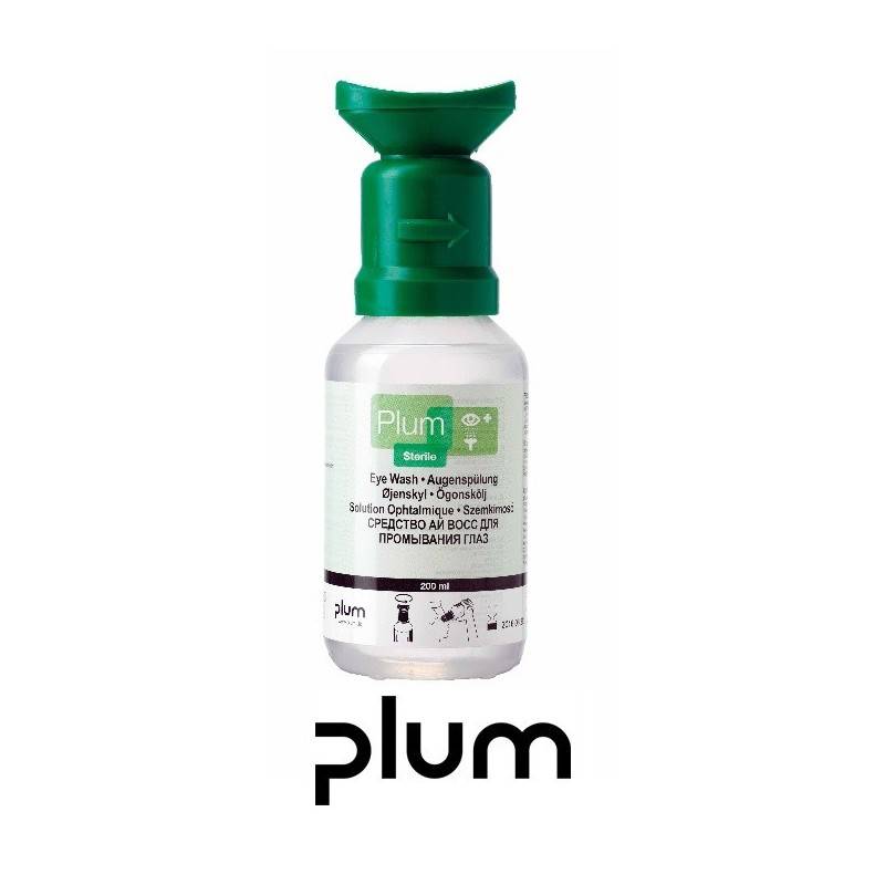 Comprar botella lavaojos plum