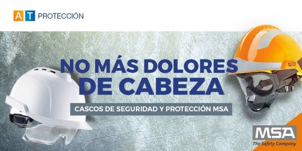 Protege tu cabeza con los Cascos de seguridad MSA