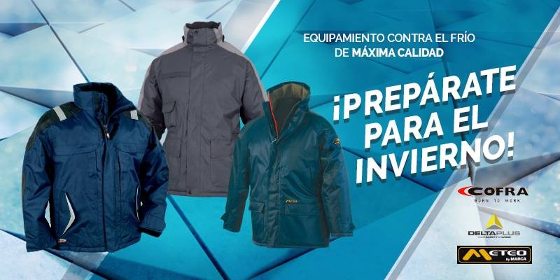 Ropa de protección para el frío